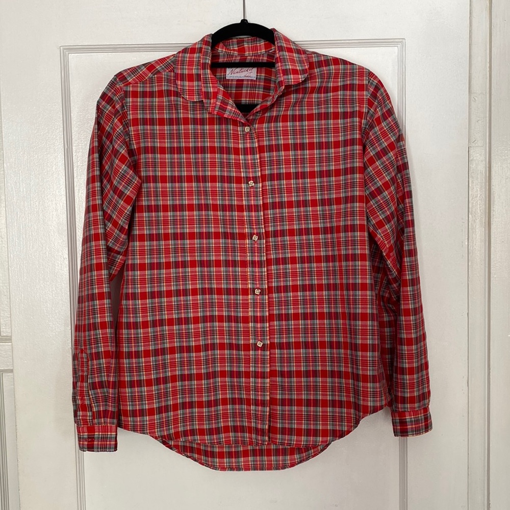 Vintage NANTUCKET plaid shirt
